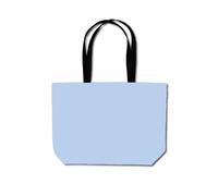 Pale Cornflour Blue Beach Shopper Tote Bag Warren Reed - Designer Blue One Size