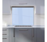 Pale Cornflour Blue Kitchen Splashback Warren Reed - Designer Blue 600mm x 750mm