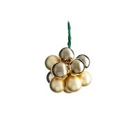 Pale Gold Glass Berry Cluster Baubles