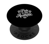Pale Is My Aesthetic! Alt Aesthetic Goth Look PopSockets Adhesive PopGrip