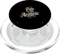 Pale Is My Aesthetic Witchy Goth Aesthetic PopSockets PopGrip for MagSafe