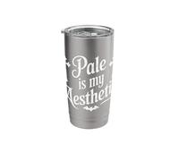 Pale is My Aesthetic Witchy Goth Aesthetic Stainless Steel Insulated Tumbler