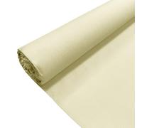 Pale Lemon Plain Polycotton Fabric Dress Craft Poly Cotton Material | 1 Metre (100cm x 112cm) | Soft Poly Cotton for Sewing, Dressmaking, Crafts, Bunting & Lining