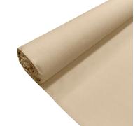 Pale Peach Plain Polycotton Fabric Dress Craft Poly Cotton Material | Fat Quarter (50cm x 55cm) | Soft Poly Cotton for Sewing, Dressmaking, Crafts, Bunting & Lining