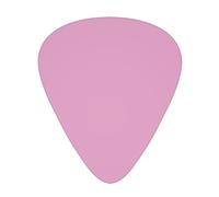 Pale pink Durable guitar picks - three thicknesses of thin, medium and thick are available, suitable for guitar, bass, electric guitar and ukulele