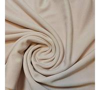 Pale Pink Plain Poly Viscose Jersey Stretch Craft Dress Fabric 58" (Pre Cut 1 Meter)
