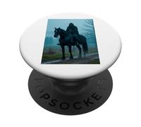 Pale Rider myth apocalypse, undead death knight PopSockets Adhesive PopGrip