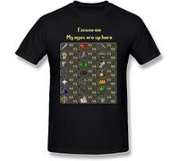 Pale Run&ES&ca&pe T Shirt Run&ES&ca&pe My Eyes are Up Here T-Shirt Black L