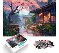 Pale Sakurapuzzles for adults 1000 pieces Challenging To Complete But Fun And Humorous for is ideal as a gift for the whole family 38x26cm