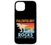 Palentology Rocks Retro Dinosaur Rock Fun Paleontologist Case for iPhone 15 Plus