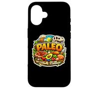 Paleo Eat Clean Like A Caveman Nutrition Lover Healthy Diet Case for iPhone 16