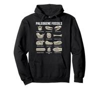 Paleogene Fossils Scientific Paleontology Art Pullover Hoodie