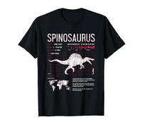 Paleontologist Shirt Spinosaurus Dinosaur Facts Kids Science T-Shirt