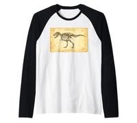 Paleontologist t Shirts Costume Adults Kids T Rex Skeleton Raglan Baseball Tee