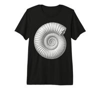 Paleontology Cleoniceras Ammonite Fossil Spiral Premium T-Shirt