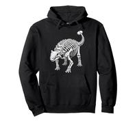 Paleontology Dinosaur Ankylosaurus Skeleton Fossil Pullover Hoodie