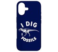Paleontology I Dig Fossils Dinosaur Skeleton And Human Case for iPhone 17