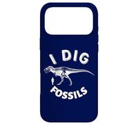 Paleontology I Dig Fossils Dinosaur Skeleton And Human Case for iPhone 17 Pro Max