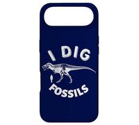 Paleontology I Dig Fossils Dinosaur Skeleton And Human Case for iPhone Air