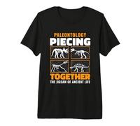 Paleontology Piecing Together - Dinosaur Paleontologist Premium T-Shirt