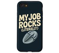 Paleontology Pun Job Fossil Preparer Case for iPhone SE (2020) / 7/8