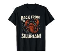 Paleontology Sea Scorpion Eurypterid Back from The Silurian T-Shirt