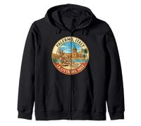 Palermo Italy Travel Souvenir City Gift Zip Hoodie