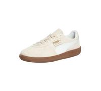 PUMA Men's Palermo Leather Trainers, Alpine Snow/White, 10 UK