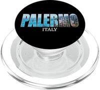Palermo Prefecture Italy City Palermo Vintage Design PopSockets PopGrip for MagSafe