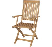 Paleros Folding Chair Frame + Surface Acacia Wood FSC -100% Natural Garden Patio