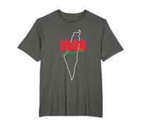 Palestine 1948 Palestinian Map #FreePalestine Against Zion T-Shirt