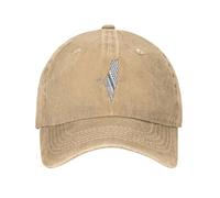 Palestine Baseball Cap Vintage Distressed Denim Cap - Palestine Map Adjustable Cotton Baseball Caps,Classic 6 Panel Baseball Cap Outdoor Golf Cap,Khaki,One Size