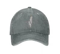 Palestine Baseball Cap Vintage Distressed Denim Cap - Palestine Map Adjustable Cotton Baseball Caps,Classic 6 Panel Baseball Cap Outdoor Golf Cap,Gray,One Size