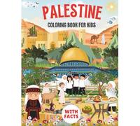 Palestine Coloring Book for kids with facts