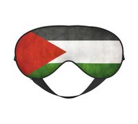 Palestine Flag 9 Palestine Flag Sleep Masks Adjustable Strap Soft Eye Mask for Women Men Travel Work Home