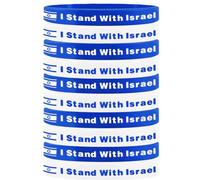 Palestine Flag Bracelet for Men Women,Silicone Bracelet Bring Them Home Palestinian National Flag Bracelet,sport Wristband Bangle,Save Gaza Silicone Israel Flag Wristband, 10Pcs, Alloy, no gemstone