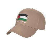 Palestine Flag Cool Palestinian Fans Baseball Cap Running Sport Travel Hat Adjustable Patriotic Unisex Caps Natural