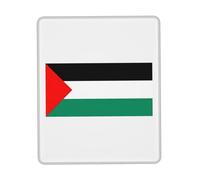 Palestine Flag Desk Pad, Washable for Office/Gaming/Writing, Rubber Base, Polyester Surface
