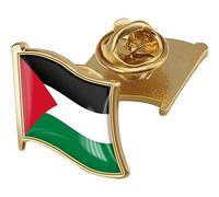 Palestine Flag Lapel Pin Badge National Country Flag Button Lapel Pin Free Palestine National Pin for Men Women