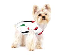 Palestine Flag Map Print Dog Shirt,Dog Shirt Vest for Small Breeds Like Chihuahuas,Yorkies, and Puppies