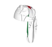 Palestine Flag Map Printed Do Rag Cap, Quick Dry Mesh Cycling Cap Helmet Liner for Biking Running Hiking