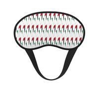 Palestine Flag Map Sleep Mask 100% Light Blocking Eye Mask for Sleeping, Sleep Mask for Unisex for Travel/Nap