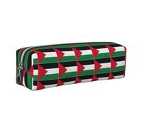 Palestine Flag Print Adults Pencil Case Pouch Stationery Organizer Office Travel Supply Accessory