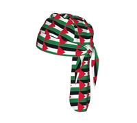 Palestine flag Print Cycling Cap Headband Stretch Yoga Running Everyday Sweatband Unisex Breathable Hat