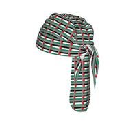 Palestine flag Print Cycling Cap Headband Stretch Yoga Running Everyday Sweatband Unisex Breathable Hat