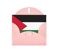 Palestine flag Print Greeting card Blank card with envelope,Unique Designs for Festivals Invitations