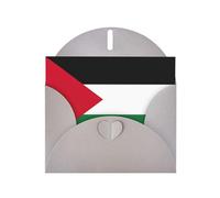 Palestine flag Print Greeting card Blank card with envelope,Unique Designs for Festivals Invitations