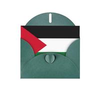 Palestine flag Print Greeting card Blank card with envelope,Unique Designs for Festivals Invitations
