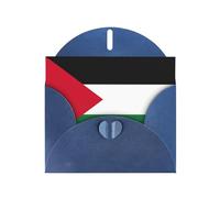 Palestine flag Print Greeting card Blank card with envelope,Unique Designs for Festivals Invitations