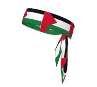 Palestine Flag Print Neutral Headband/Sports Belt. The Most fit for Sports, Fitness, Exercise, and Yoga